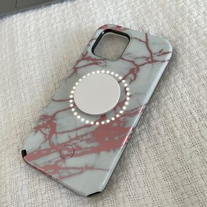 iPhone 12 LuMee Case with Pop Socket